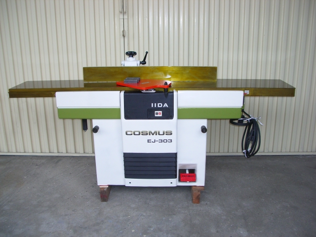 【飯田工業】手押しかんな盤　EJ-303　コスマス