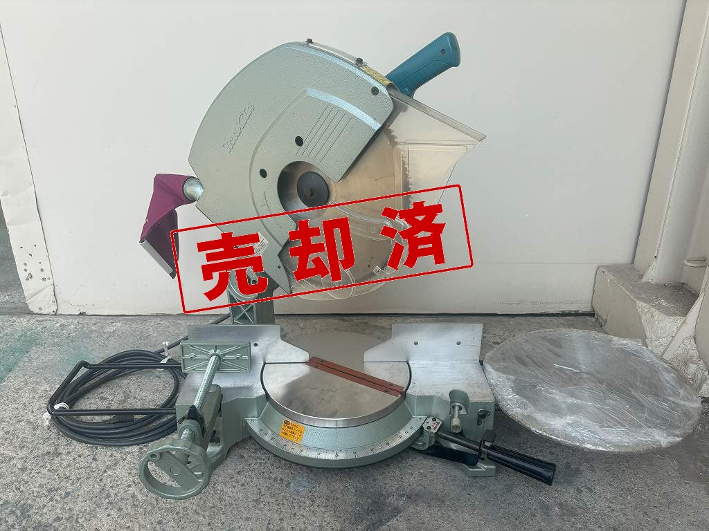 【マキタ】卓上マルノコ　LS1510（100V）380㎜　極上品　（お引取り価格）