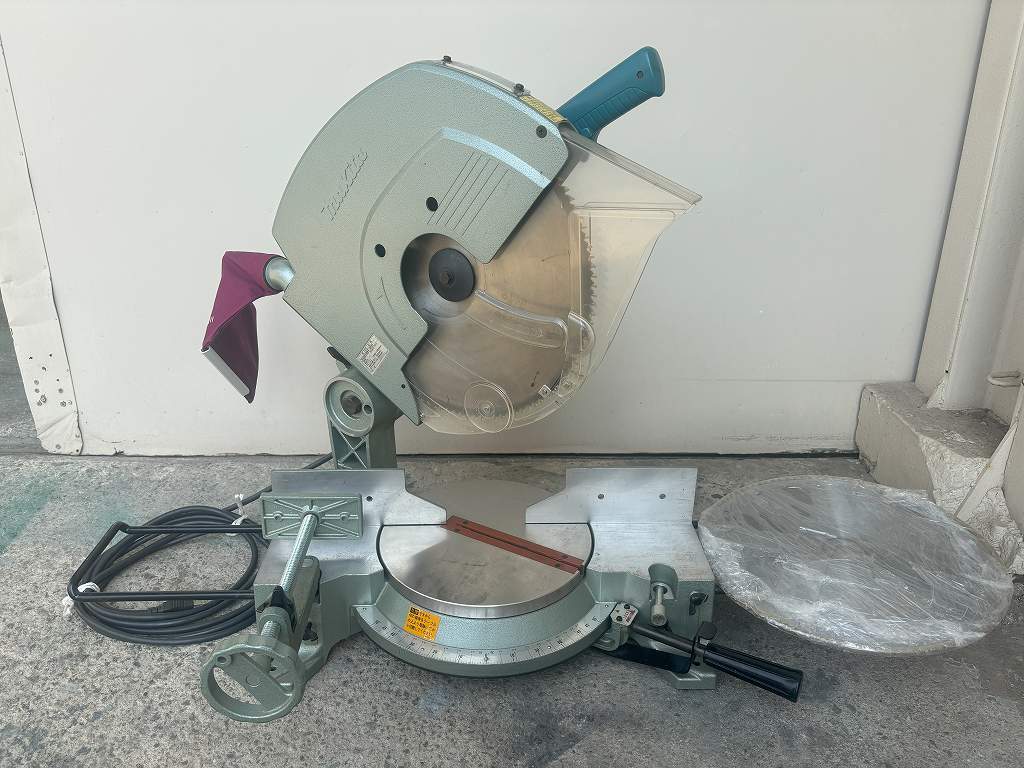 【マキタ】卓上マルノコ　LS1510（100V）380㎜　極上品　（お引取り価格）